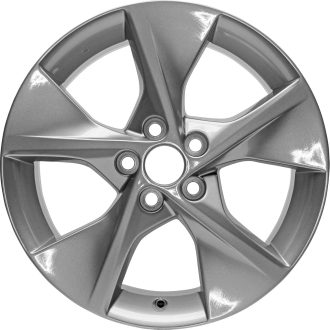 18×7.5-inch OEM-spec Aluminum Alloy Wheel; Precision die-cast molding; Direct installation at original vehicle mounting points