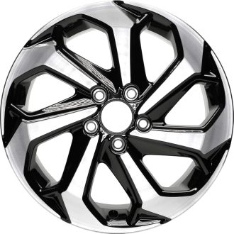 17-inch 7-spoke aluminum alloy wheel, featuring a 5-lug configuration with a 114.3mm bolt pattern; specifications: 17×7.5 inches—an OEM-style replacement rim.