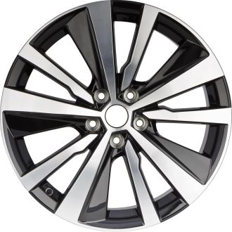 19×8-inch Premium Aluminum Alloy Wheel; Matches OEM data; Lightweight replacement rim for original vehicles
